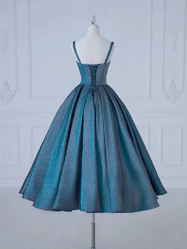 a-line-sweetheart-neck-satin-tea-length-blue-prom-dress-blue-formal-dress