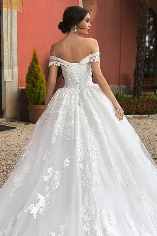 athens-lace-applique-off-the-shoulder-wedding-dress