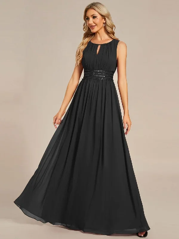 black-bridesmaid-gowns