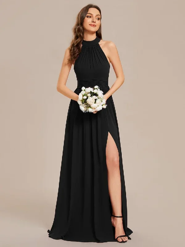 black-bridesmaid-gowns