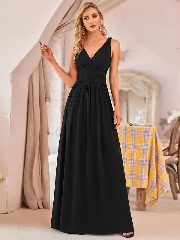 black-bridesmaid-gowns