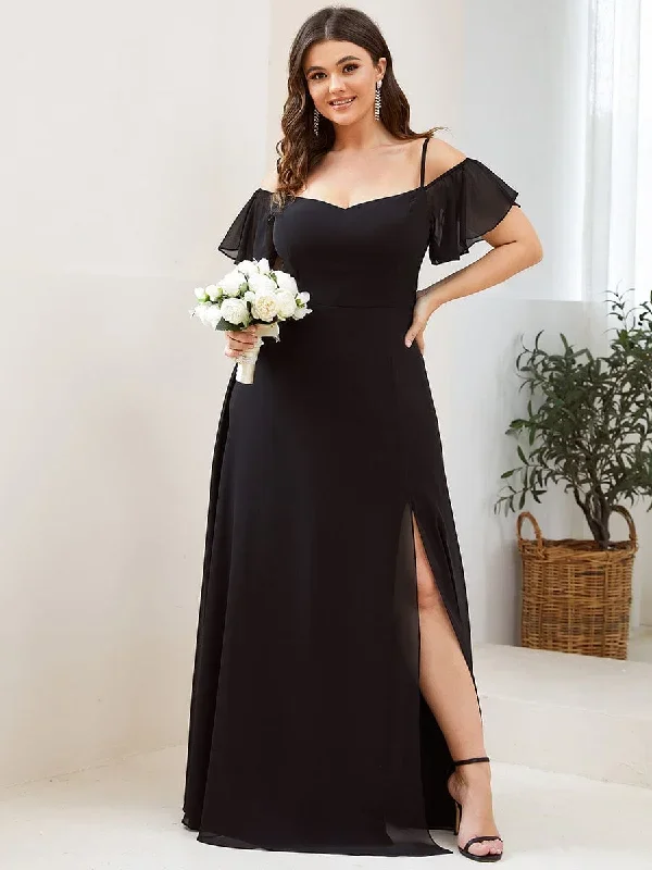 black-bridesmaid-gowns