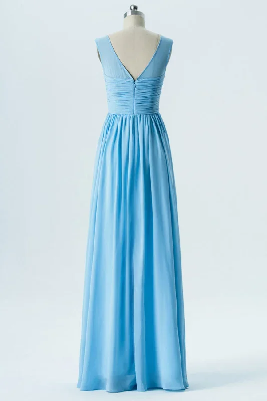 blue-chiffon-sweetheart-backless-bridesmaid-dress