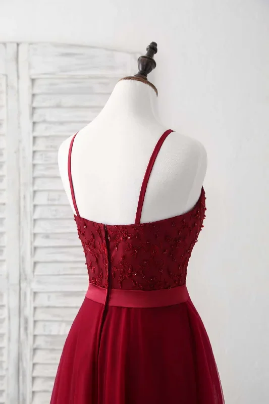 burgundy-tulle-lace-long-prom-dress-burgundy-bridesmaid-dress