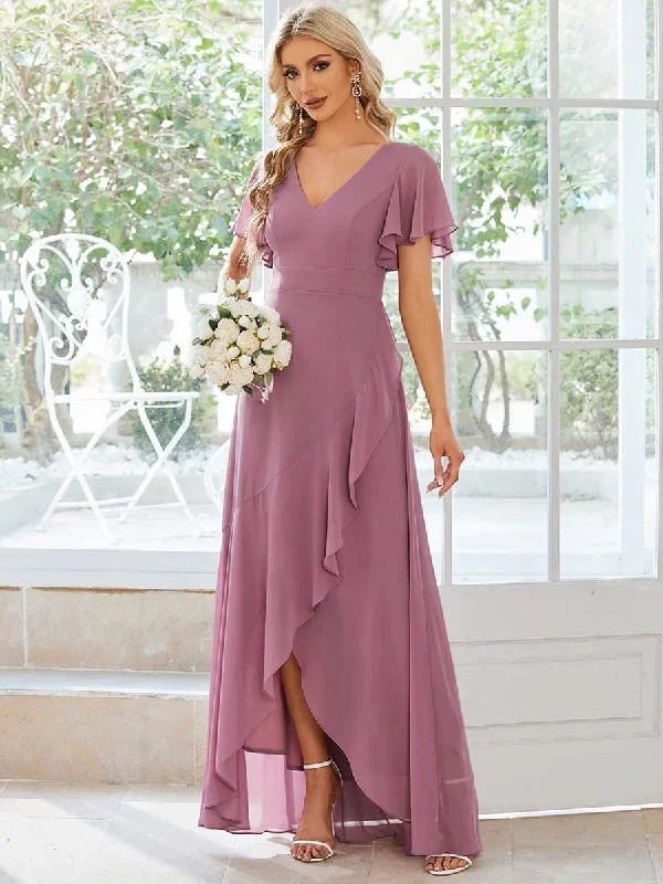 charming-chiffon-bridesmaid-dress-with-lotus-leaf-hemline-es01749