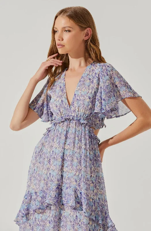 cherli-floral-lace-up-tiered-ruffle-midi-dress