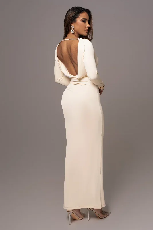 cream-kathleen-slit-maxi-dress