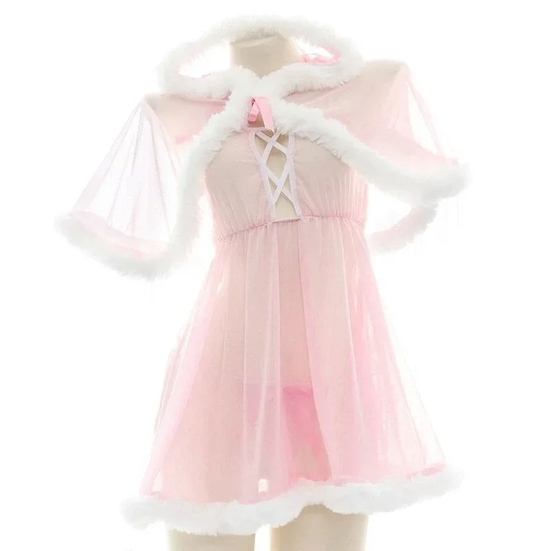 Cute Cloak Sissy Dress