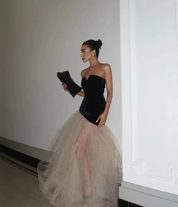 elegant-evening-dress-strapless-black-velvet-prom-dress-tulle-wedding-evening-patrty-dress-floor-length-2024