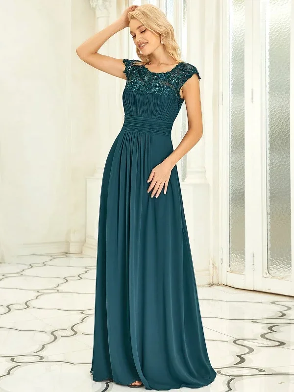 elegant-maxi-long-lace-cap-sleeve-bridesmaid-dress-ep09996