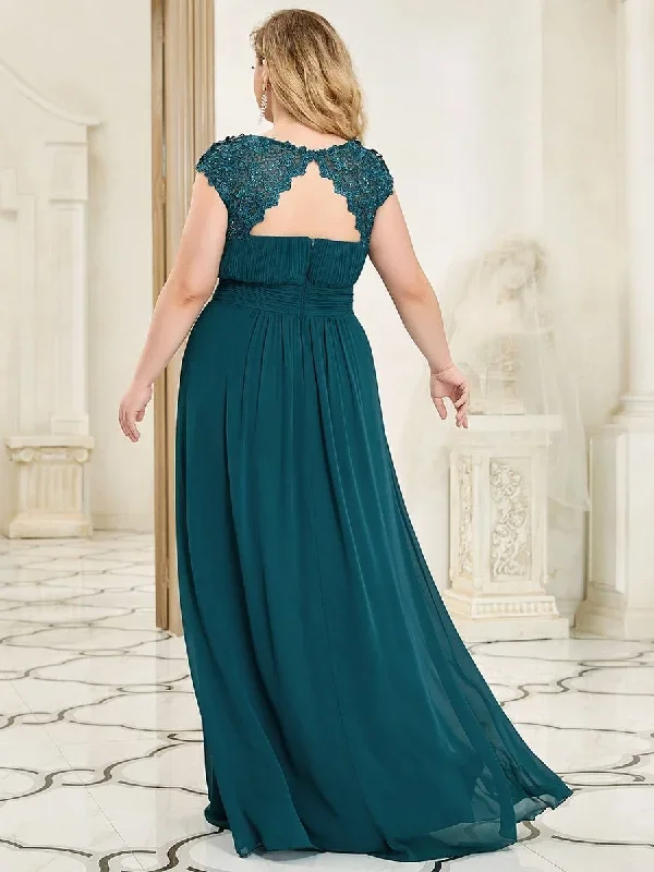 elegant-maxi-long-lace-cap-sleeve-bridesmaid-dress-ep09996