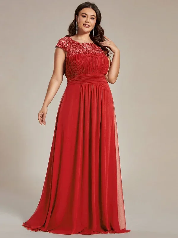 elegant-maxi-long-lace-cap-sleeve-bridesmaid-dress-ep09996