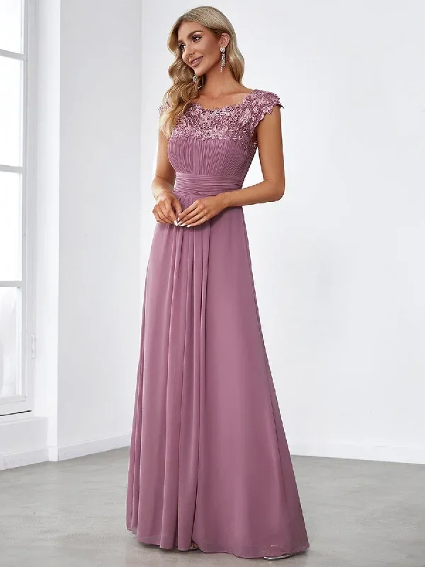 elegant-maxi-long-lace-cap-sleeve-bridesmaid-dress-ep09996