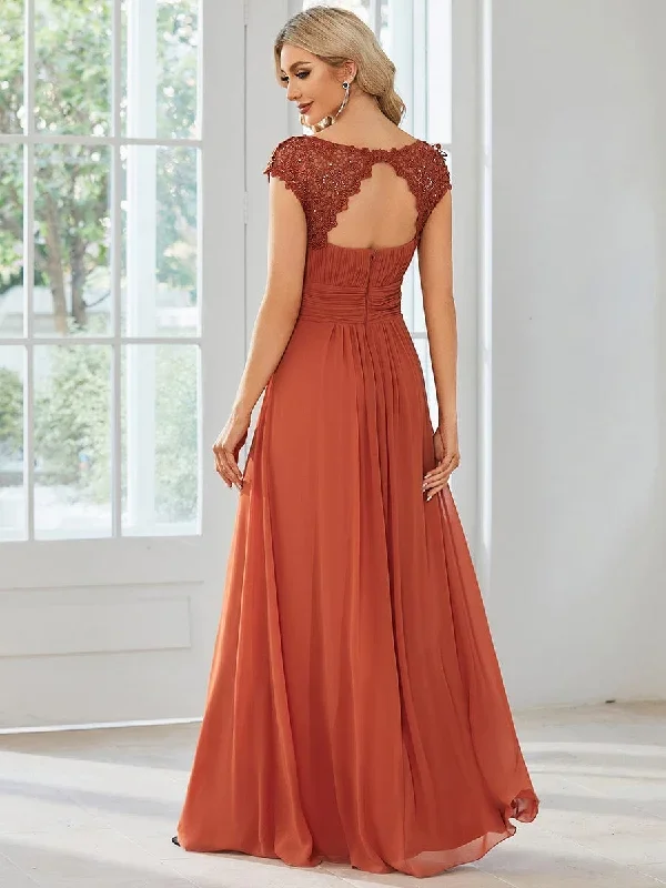 elegant-maxi-long-lace-cap-sleeve-bridesmaid-dress-ep09996