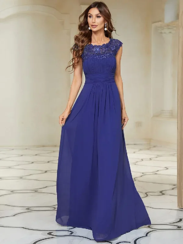 elegant-maxi-long-lace-cap-sleeve-bridesmaid-dress-ep09996