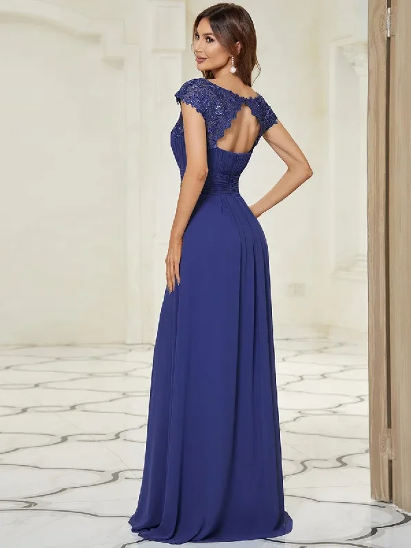 elegant-maxi-long-lace-cap-sleeve-bridesmaid-dress-ep09996