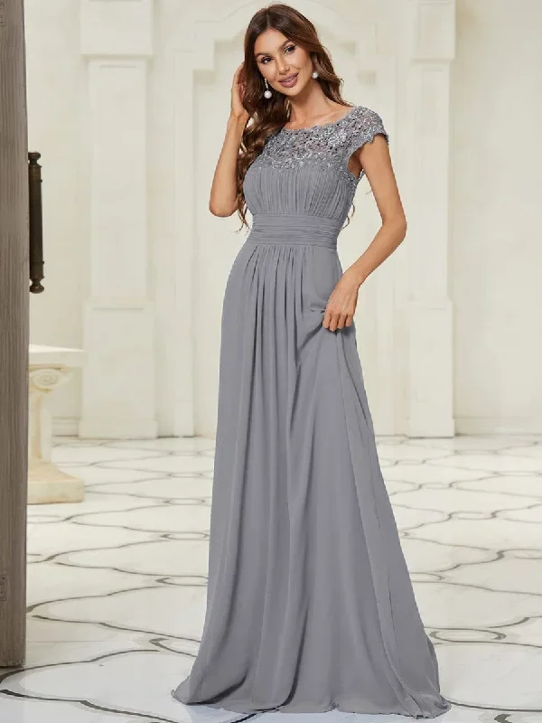 elegant-maxi-long-lace-cap-sleeve-bridesmaid-dress-ep09996