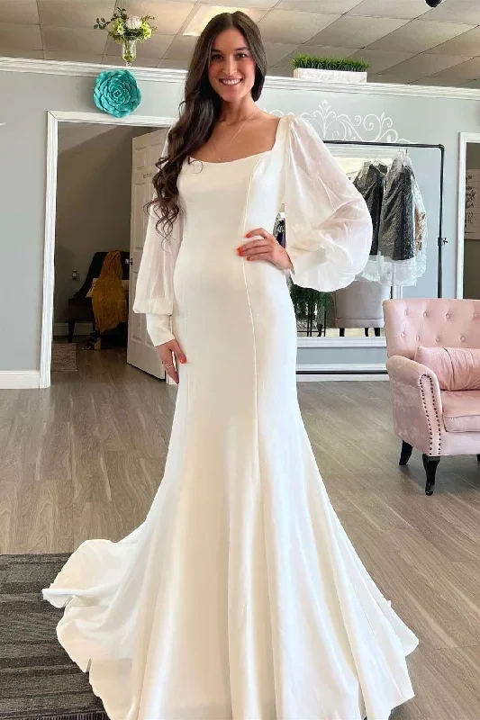 elegant-square-neck-long-sleeve-backless-mermaid-dress