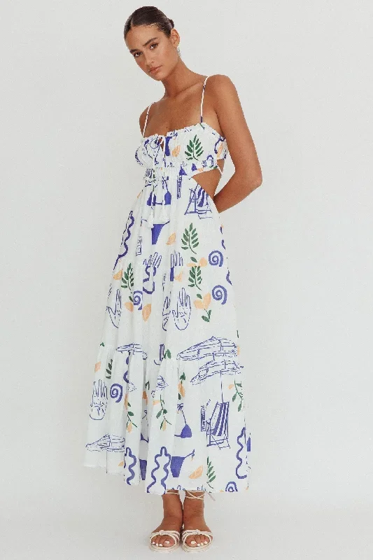 eyona-cut-out-back-print-maxi-dress-white