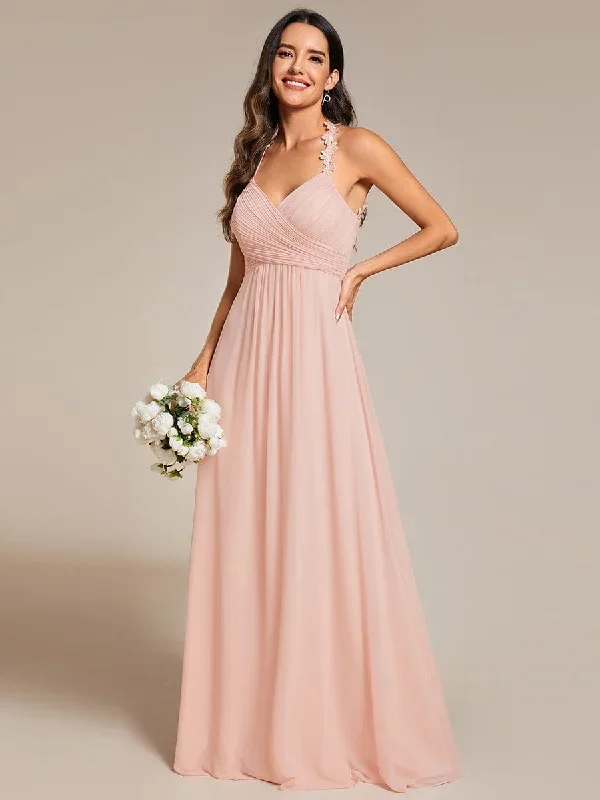 floral-halter-neck-pleated-backless-bridesmaid-dress-in-chiffon-es02092