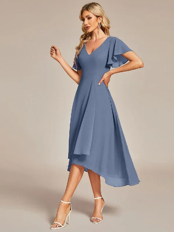 flowing-chiffon-v-neck-ruffle-sleeves-bridesmaid-dress-eg01756