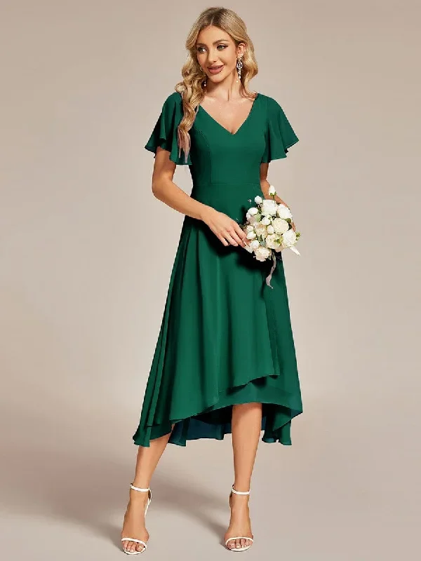 flowing-chiffon-v-neck-ruffle-sleeves-bridesmaid-dress-eg01756