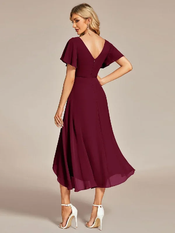 flowing-chiffon-v-neck-ruffle-sleeves-bridesmaid-dress-eg01756