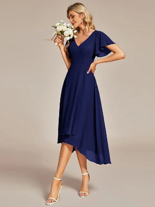 flowing-chiffon-v-neck-ruffle-sleeves-bridesmaid-dress-eg01756