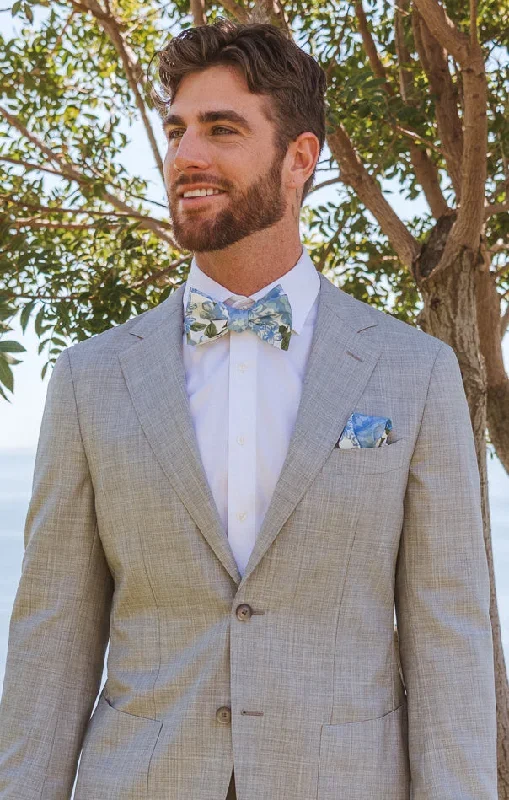 Josh Bow Tie ~ Cottage Floral Blue