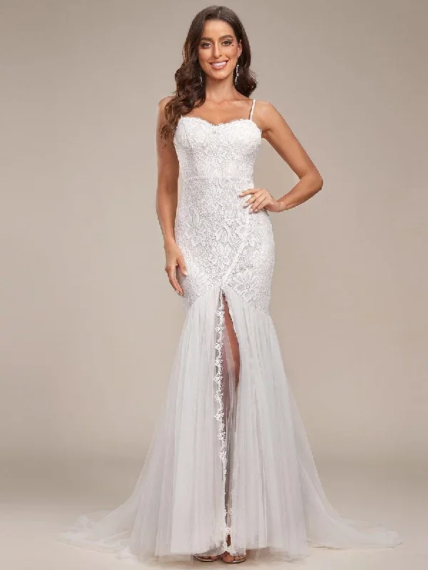 lace-backless-long-fishtail-wedding-dress-eh90355