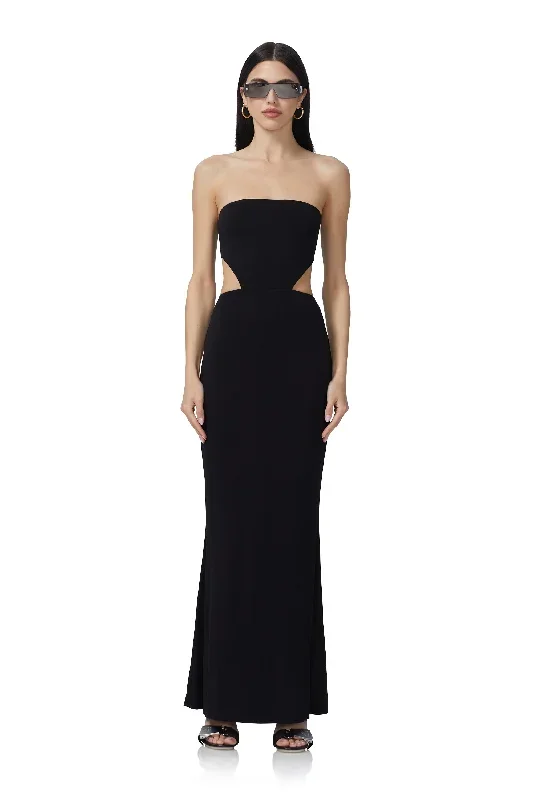 Livia Maxi Dress - Noir