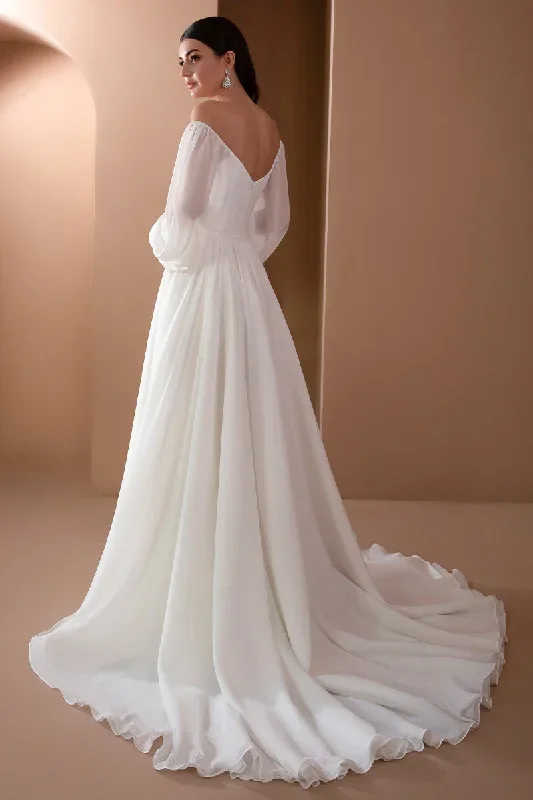 louise-a-line-chiffon-wedding-dress