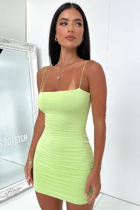 mace-mini-dress-green