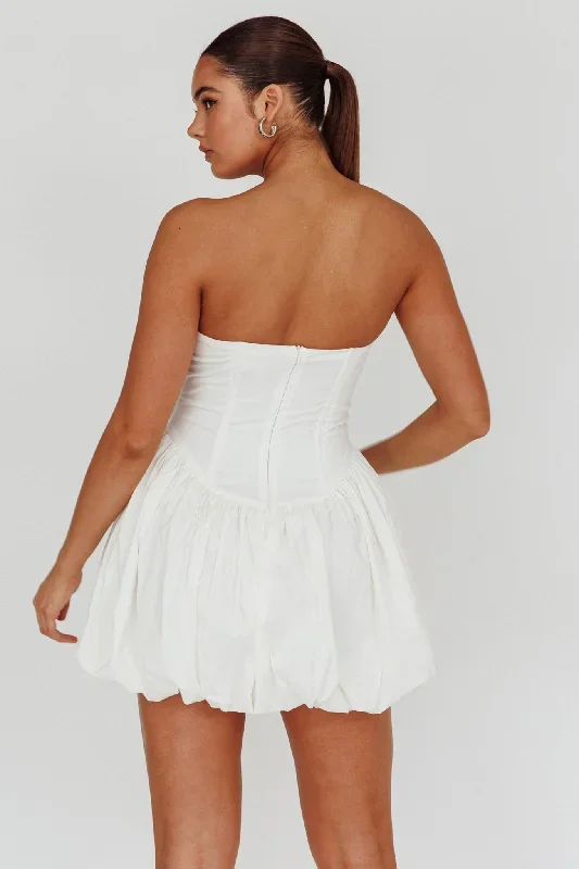 monti-strapless-bubble-hem-mini-dress-white