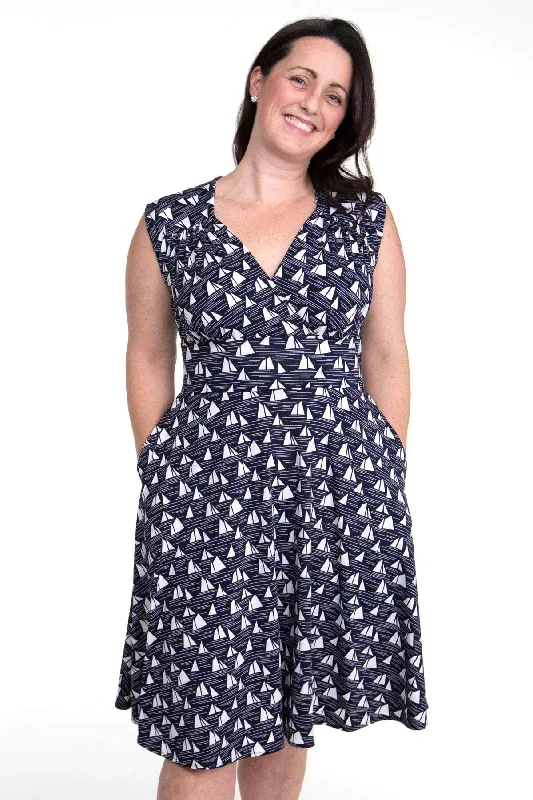 Nora Dress - Smooth Sailing