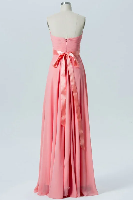 pink-sweetheart-bow-back-bridesmaid-dress