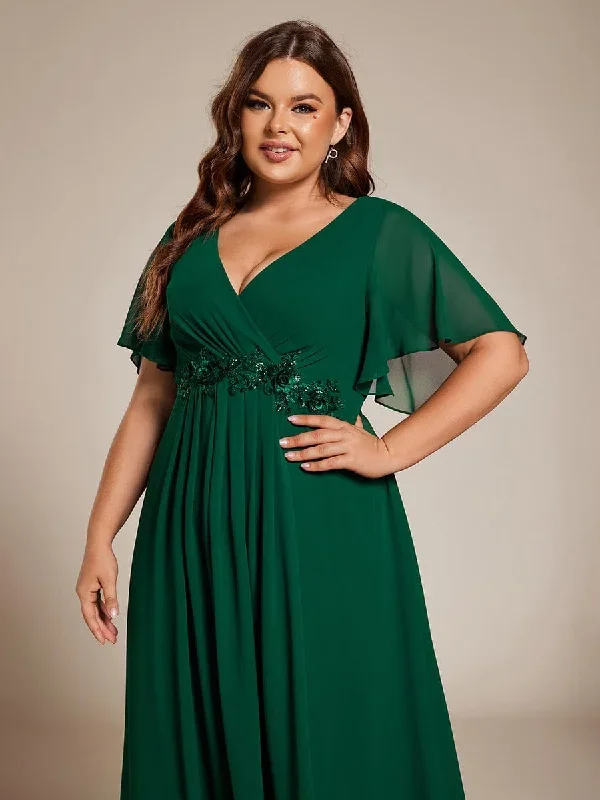 plus-size-elegant-short-sleeves-v-neck-floral-applique-wedding-guest-dress-eg02093