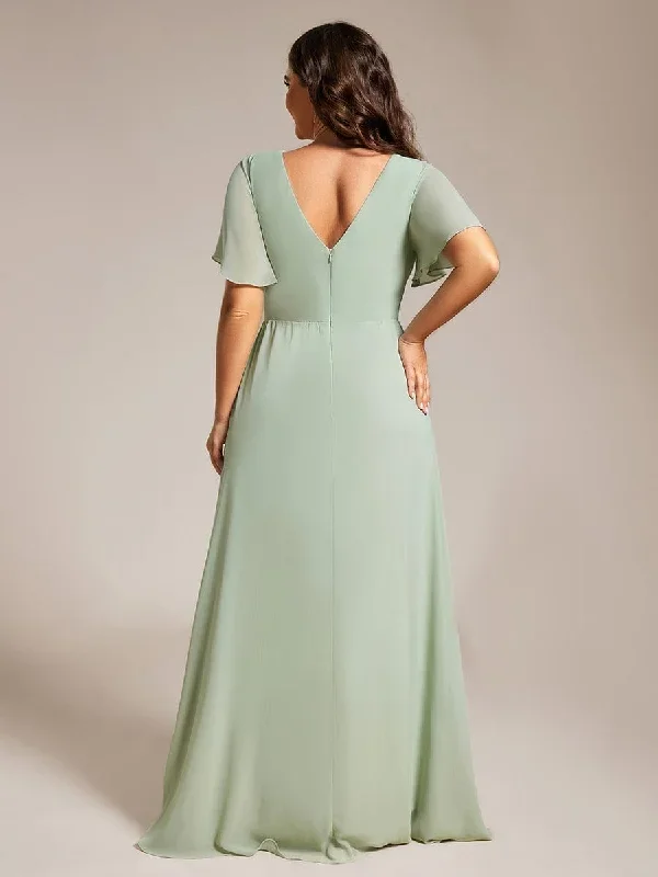 plus-size-high-slit-v-neck-empire-waist-chiffon-bridesmaid-dress-ess0050