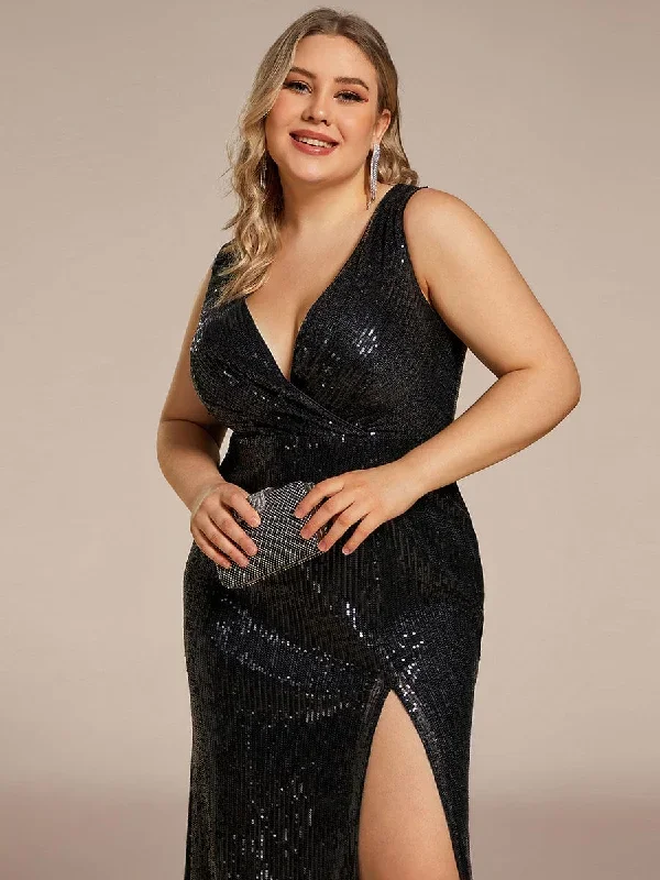 plus-size-high-split-dazzling-sequin-deep-v-neck-evening-dress-ee01830