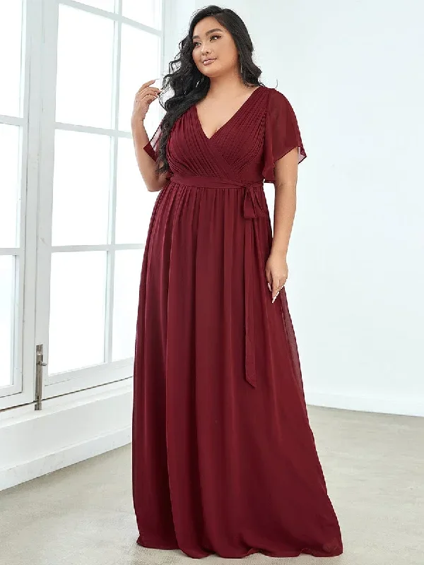 plus-size-ruffle-pleated-chiffon-tie-waist-evening-dress-ee0164a