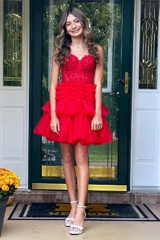 red-tulle-sweetheart-tiered-a-line-short-party-dress-with-ruffles