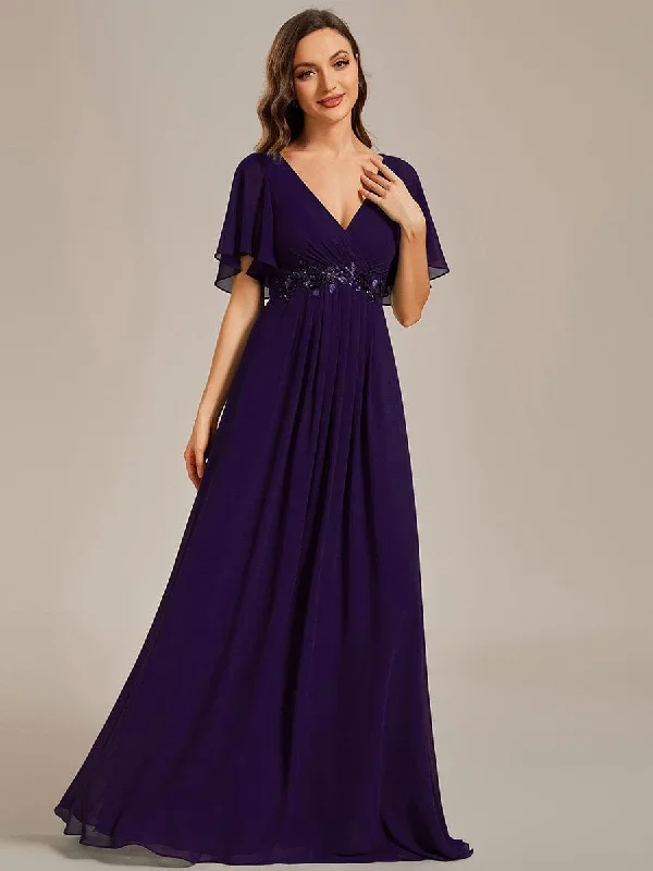 ruffles-sleeve-a-line-chiffon-waist-applique-maxi-evening-dress-ee01960