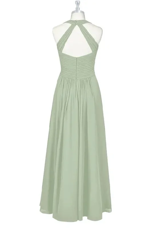 sage-green-chiffon-halter-a-line-long-maid-of-honor-dress