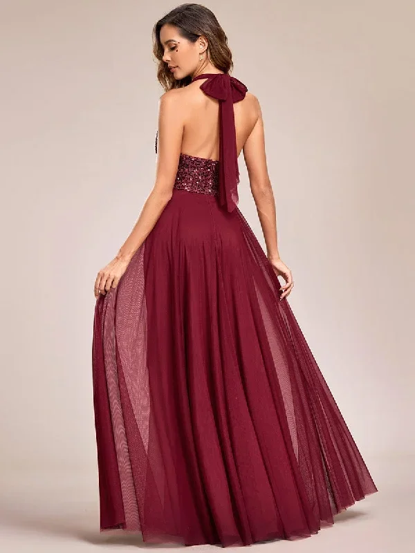 sequin-halter-neck-top-a-line-backless-evening-dress-with-tulle-ee01917