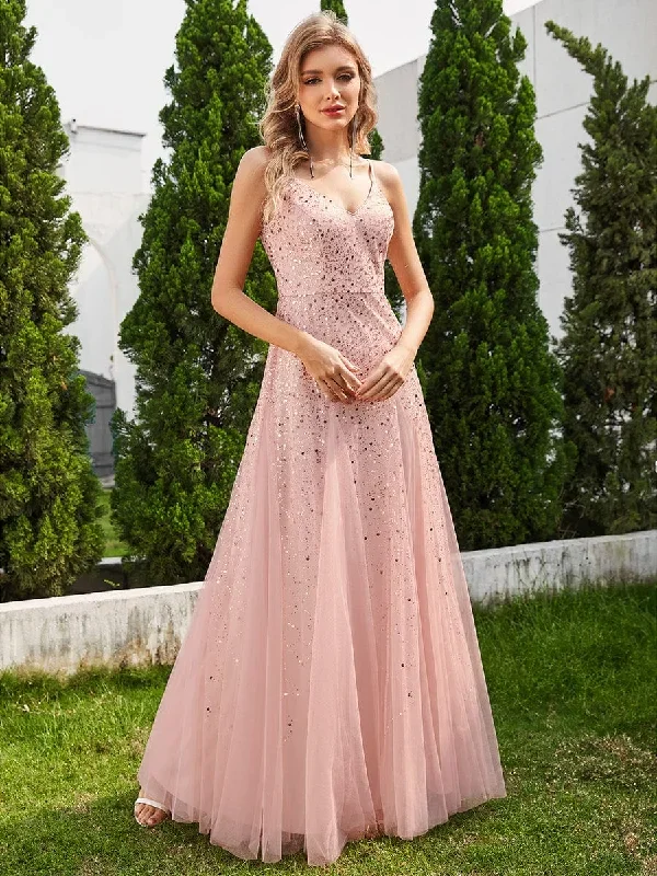 sequined-tulle-high-waisted-a-line-sleeveless-evening-dress-with-v-neck-ees0045