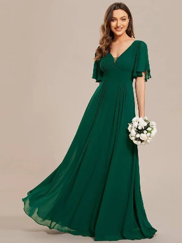 simple-chiffon-short-sleeves-empire-waist-a-line-maxi-bridesmaid-dress-es02003