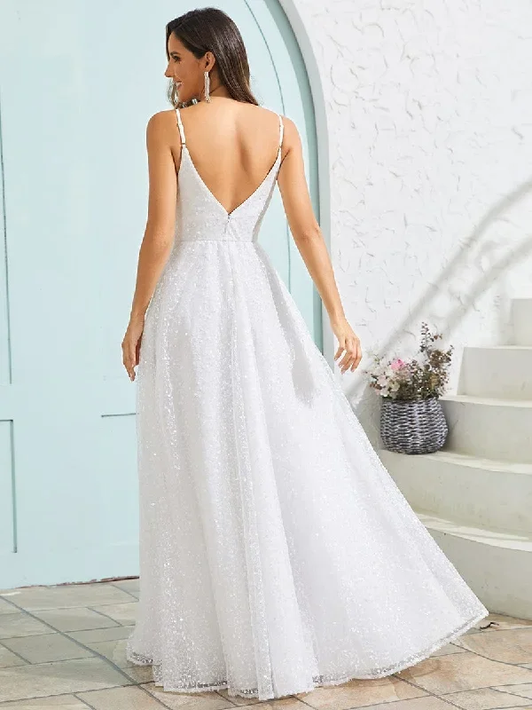 sleeveless-v-neck-paillette-tulle-backless-a-line-wedding-dress-eh02100