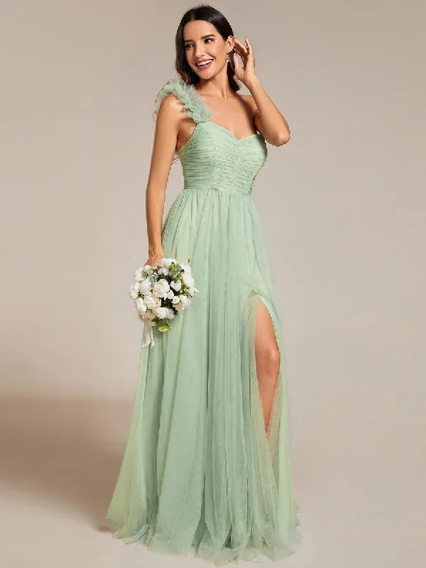 sweetheart-neckline-one-shoulder-with-floral-tulle-high-slit-bridesmaid-dress-es01911