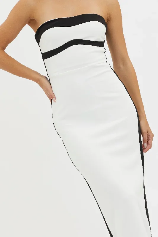 tenika-strapless-bodycon-midi-dress-white-black