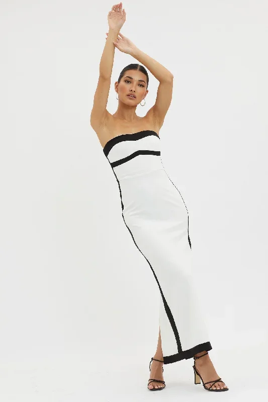 tenika-strapless-bodycon-midi-dress-white-black